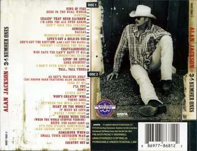 Alan Jackson - 34 Number Ones (2010)