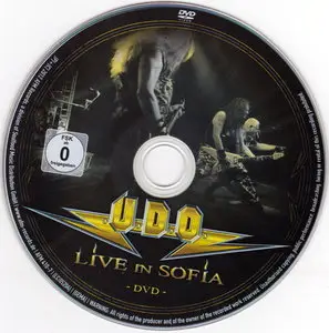 U.D.O. - Live In Sofia (2012) [DVD + 2CD]