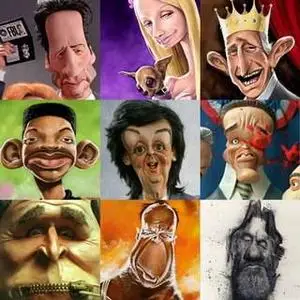 Celebrity Caricatures Gallery