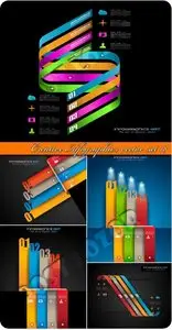 Creative Infographics vector set 18