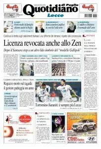 Quotidiano di Puglia Lecce - 10 Febbraio 2018