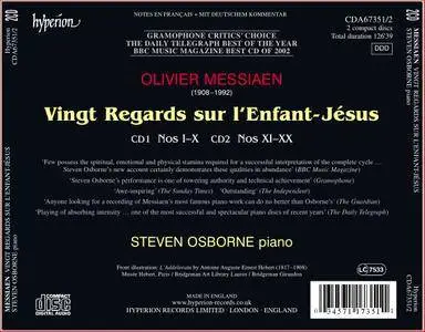Steven Osborne - Olivier Messiaen: Vingt Regards sur l’Enfant-Jésus (2002)