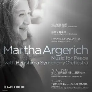 Martha Argerich, Hiroshima Symphony Orchestra, Kazuyoshi Akiyama - Music for Peace (2016) [DSD64 + Hi-Res FLAC]