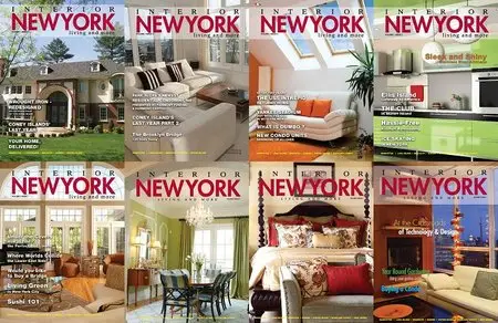 Interior New York Magazine Volume 1 Issue 1 - Volume 3 Issue 1