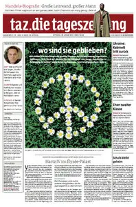 Tageszeitung TAZ vom 29 Januar 2014