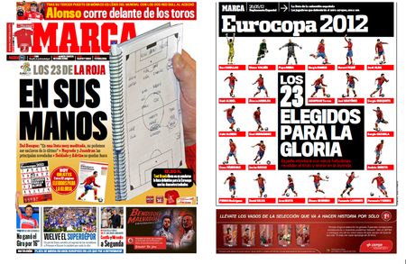 Diario Marca + Eurocopa 2012 - 28 Mayo 2012
