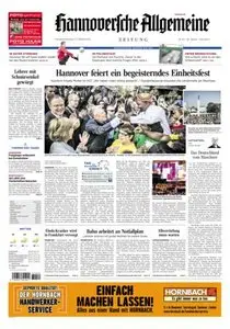 Hannoversche Allgemeine Zeitung - 04.10.2014