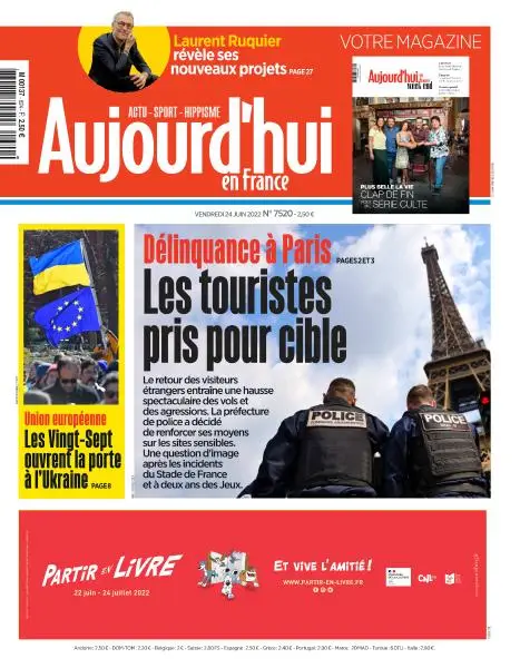 Aujourd’hui en France - 24 Juin 2022