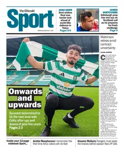 The Herald Sport (Scotland) - 17 September 2025