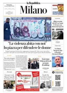 la Repubblica Milano - 24 Novembre 2024