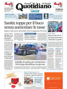 Quotidiano di Puglia Lecce - 1 Maggio 2025