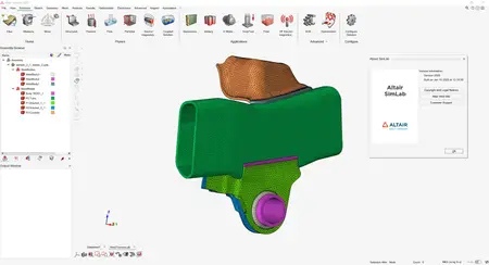 Altair SimLab 2025.0 fixed