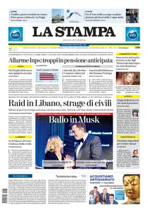 La Stampa Savona - 25 Settembre 2024