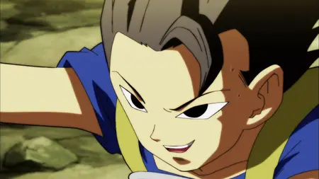 Dragon Ball Super (2015 S05E37 With Great Joy! The Fighting Freak Saiyans Battle Rejoined! ZR