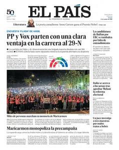 El País - 9 Octubre 2026