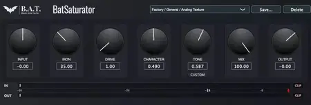 Black Arts Techs BAT Saturator v1.0.0