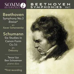 Tessa Uys & Ben Schoeman - Beethoven Symphonies, Vol. 1 (2021) [Official Digital Download 24/88]