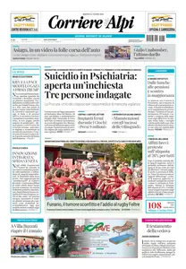 Corriere delle Alpi - 21 Ottobre 2025