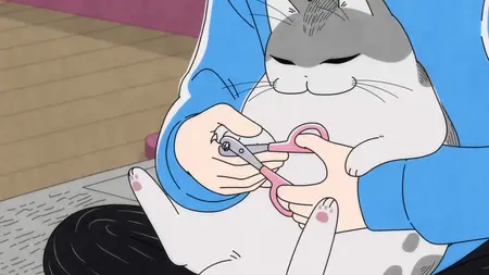 Nights With a Cat - S01E65 - Night 65 A Cat Finishing Up Claw Trimming