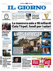 Il Giorno - 15 Ottobre 2025