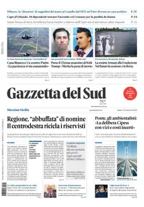 Gazzetta del Sud Messina - 13 Settembre 2025