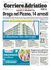 Corriere Adriatico Ascoli - 10 Luglio 2025