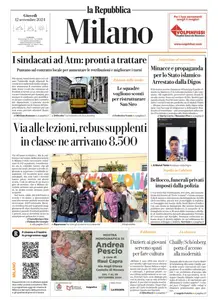 la Repubblica Milano - 12 Settembre 2024