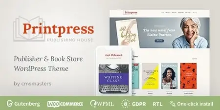 Printpress v1.2.7 - Book Publishing WordPress Theme