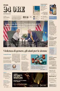 Il Sole 24 Ore - 28 Luglio 2025