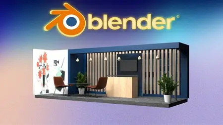 Blender 3D Exhibition Booth Design: Create Real-World Event