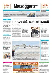 Messaggero Veneto Udine - 1 Ottobre 2024