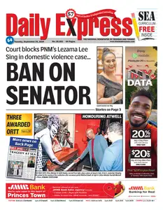 Trinidad & Tobago Daily Express - 24 September 2024