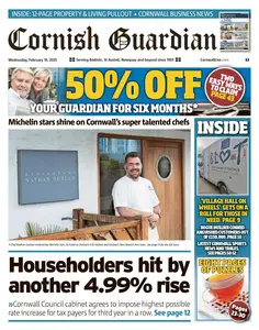 Cornish Guardian Newquay - 19 February 2025