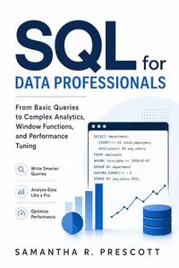 SQL for Data Professionals: From Basic Queries to Complex Analytics, Window Functions, and Performance Tuning