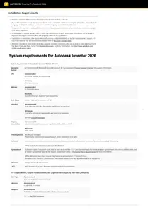 Autodesk Inventor 2026.1 with Offline Help & Extensions