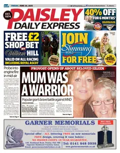 Paisley Daily Express - 20 June 2025