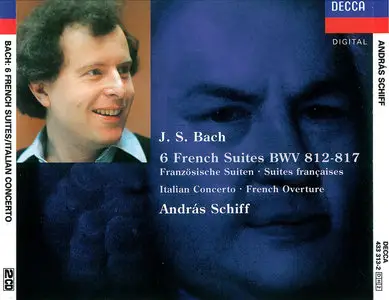 Andras Schiff - Johann Sebastian Bach: 6 French Suites, Italian Concerto, French Overture (1993) 2CDs