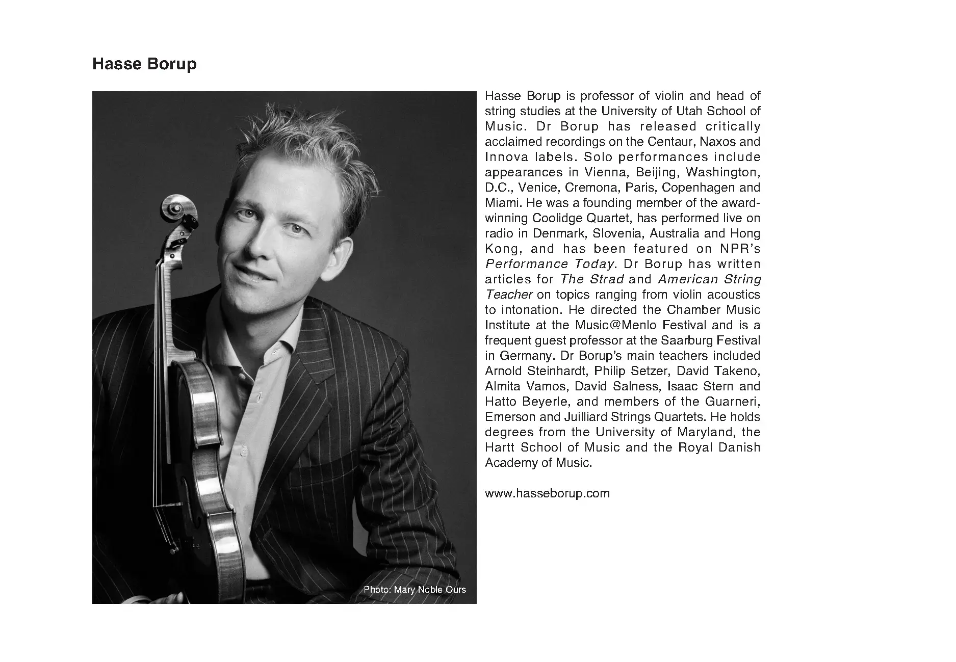 Carl Nielsen - Complete Works for Violin Solo & Violin and Piano - Andrew Staupe & Hasse Borup (2020) {Naxos 8.573870}