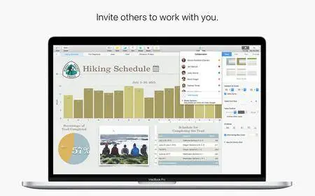 Numbers v4.3 macOS