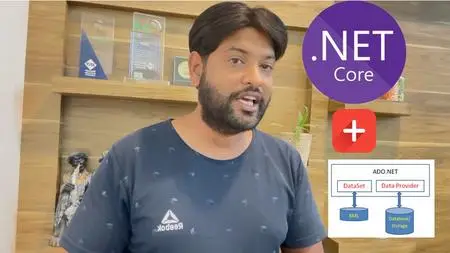 ASP.NET CORE WITH ADO .NET Full Project based Course