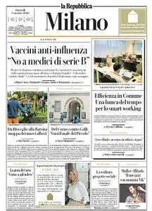 la Repubblica Milano - 8 Ottobre 2020