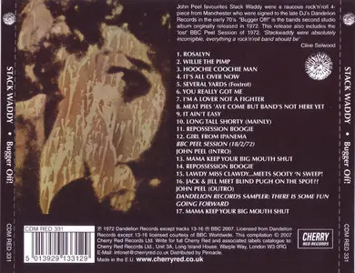 Stack Waddy - Bugger Off! (1972)