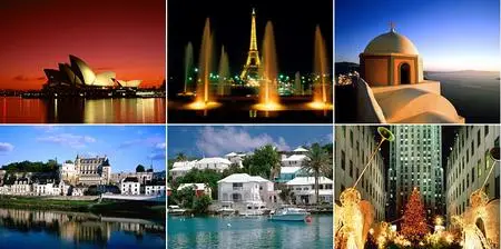 Modern and antient architectural wonders