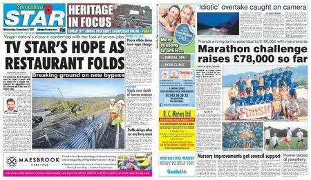 Shropshire Star Shrewsbury Edition – November 08, 2017