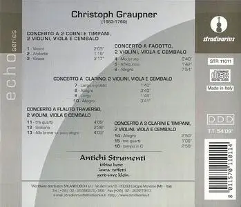 Antichi Strumenti - Christoph Graupner "Ritratti a colori": Bläzerkonzerte (2001)