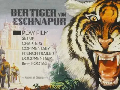 The Tiger of Eschnapur / Der Tiger von Eschnapur (1959) [The Masters of Cinema Series #107] [REPOST]