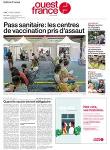 Ouest-France Édition France – 16 juillet 2021