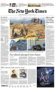 International New York Times - 3 October 2018