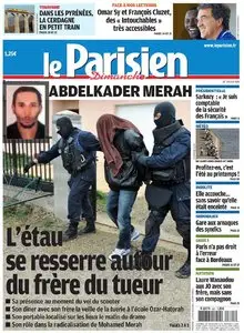 Le Parisien du Dimanche 25 Mars 2012