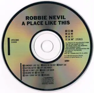 Robbie Nevil - A Place Like This (1988) [1989, Japan]